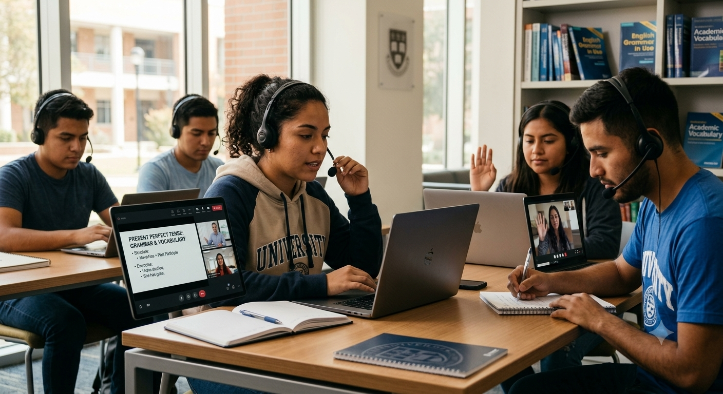 Clases de nivelación y recuperación de inglés en Interlingo Quito